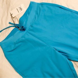 Mandala High Waisted Joggers (Pacific Blue)